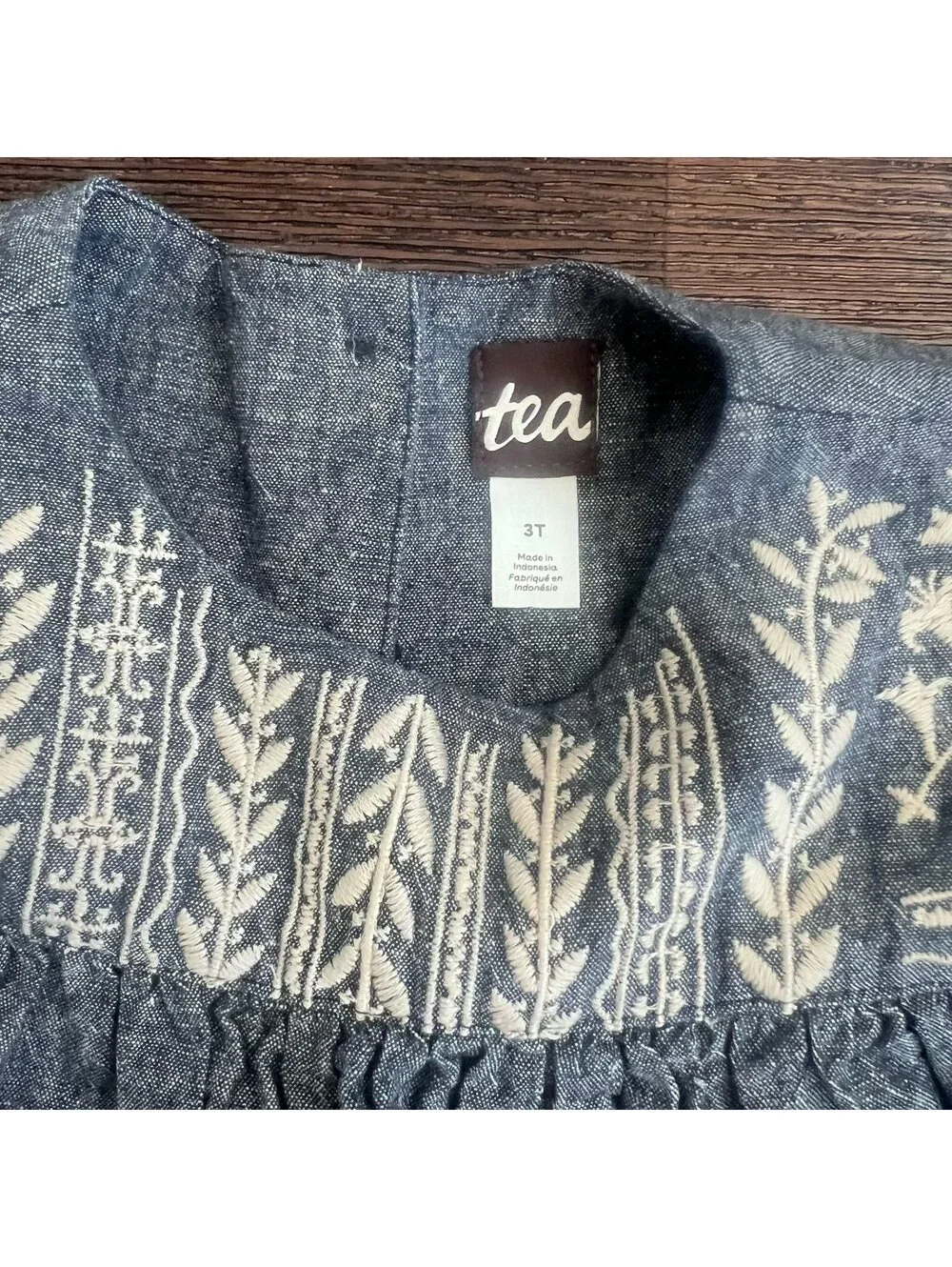 Tea Collection Chambray Dress 3T